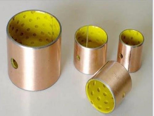 Self Lubricating Bronze Plain Bearings , Customizable Metal Polymer Bearings