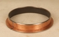 Custom Steel Flange Bearing , Copper Plating Metal Split Bushings Low Friction Coefficient