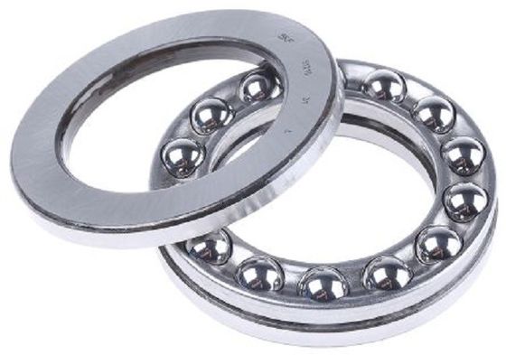 Low Speed Thrust Ball Bearing High Precision , Easy Installation Axial Load Bearing